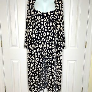 NWOT 2pc set - jumpsuit w/ Matching Duster sz 1X